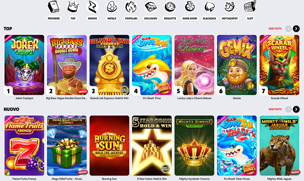 Giochi del casinò Supabet